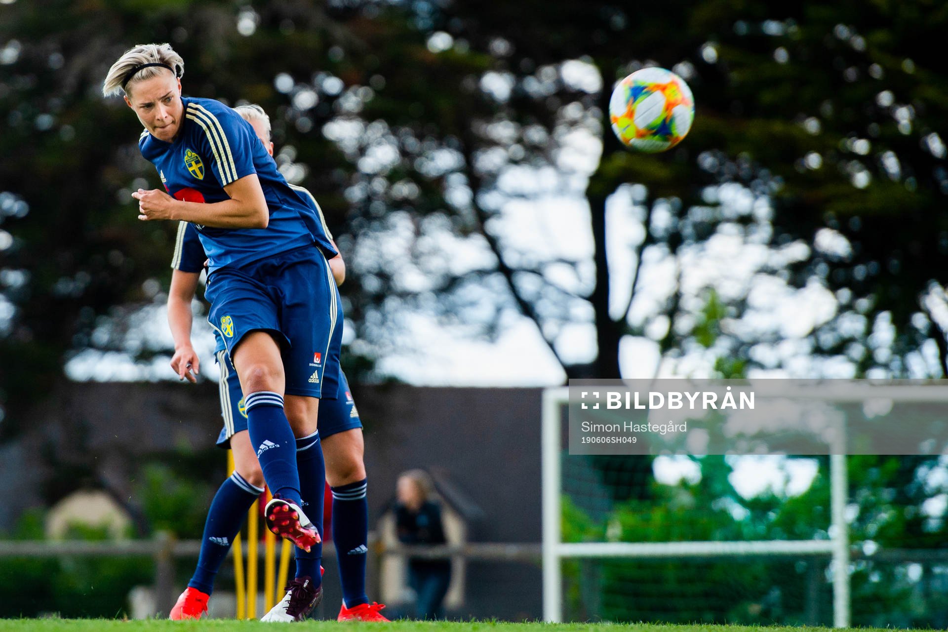 Lina Hurtig of Swedish national women football team