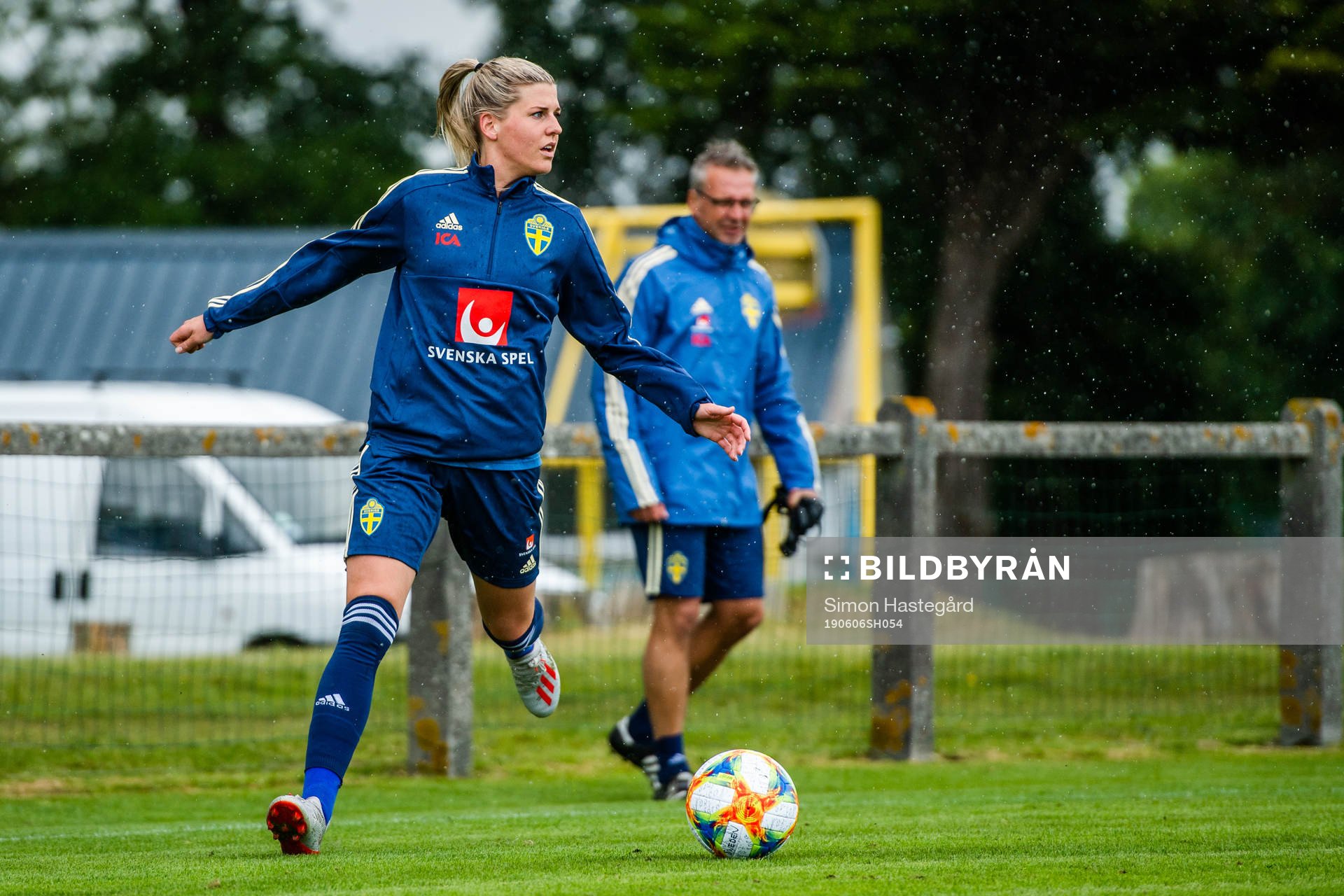Olivia Schough of Swedish national women football team