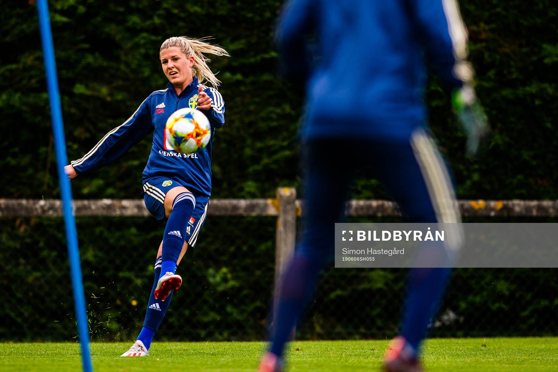 Olivia Schough of Swedish national women football team