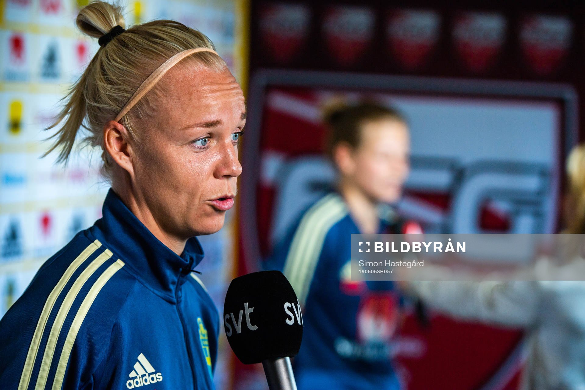 Caroline Seger of Swedish national women football team