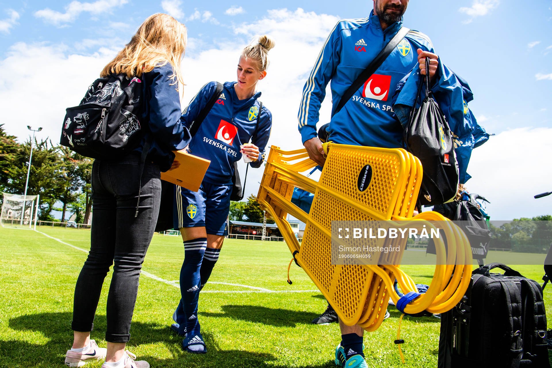 Sofia Jakobsson of Swedish national women football team