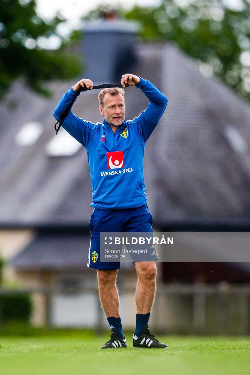 Physical performance manager Pontus Ekblom of Swedish