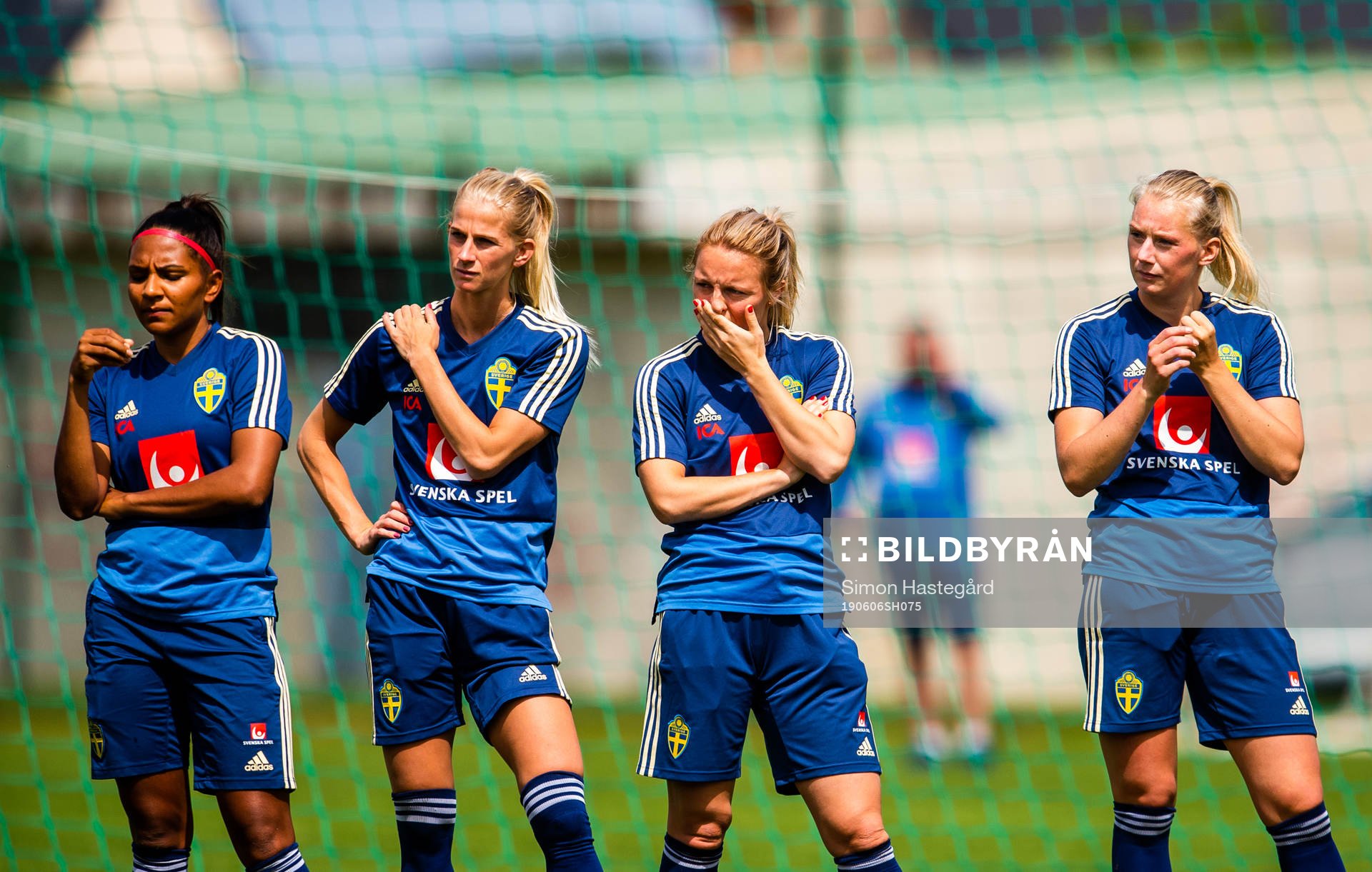 Madelen Janogy ,Sofia Jakobsson , Mimmi Larsson and Stina