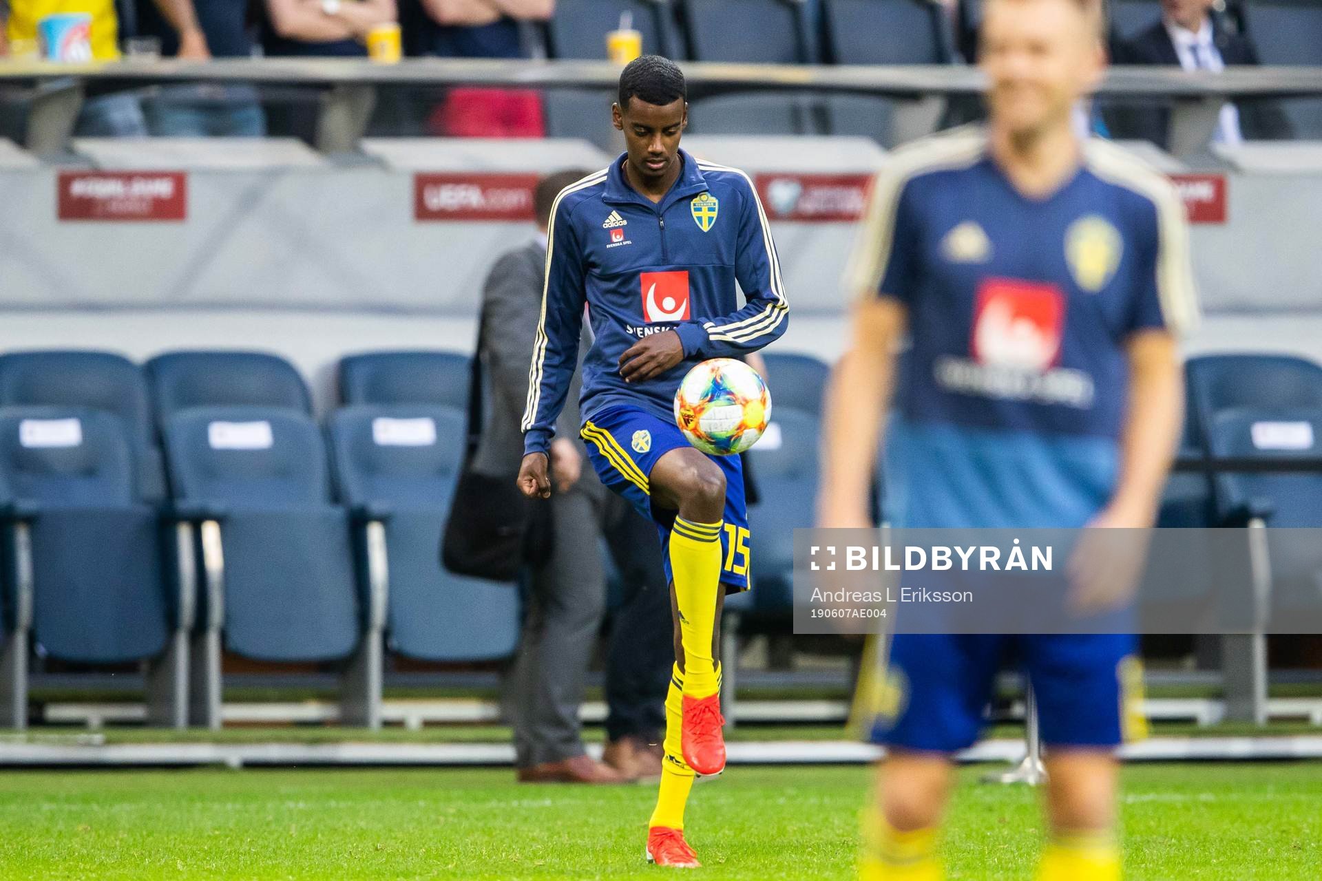 Alexander Isak of Sweden