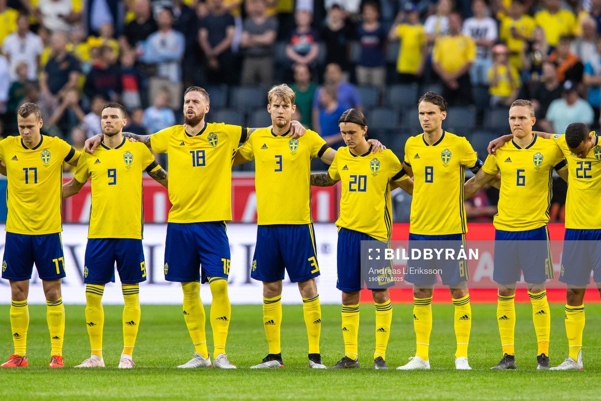 Viktor Claesson, Marcus Berg, Pontus Jansson, Filip