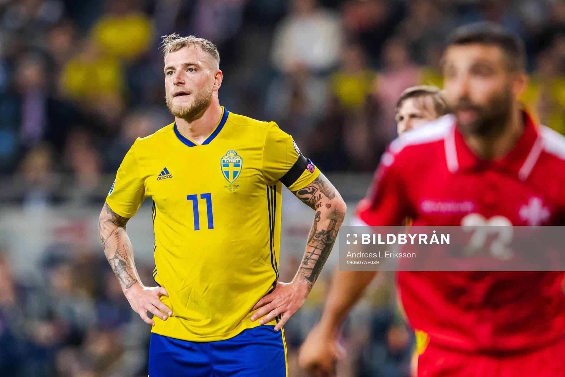 John Guidetti of Sweden