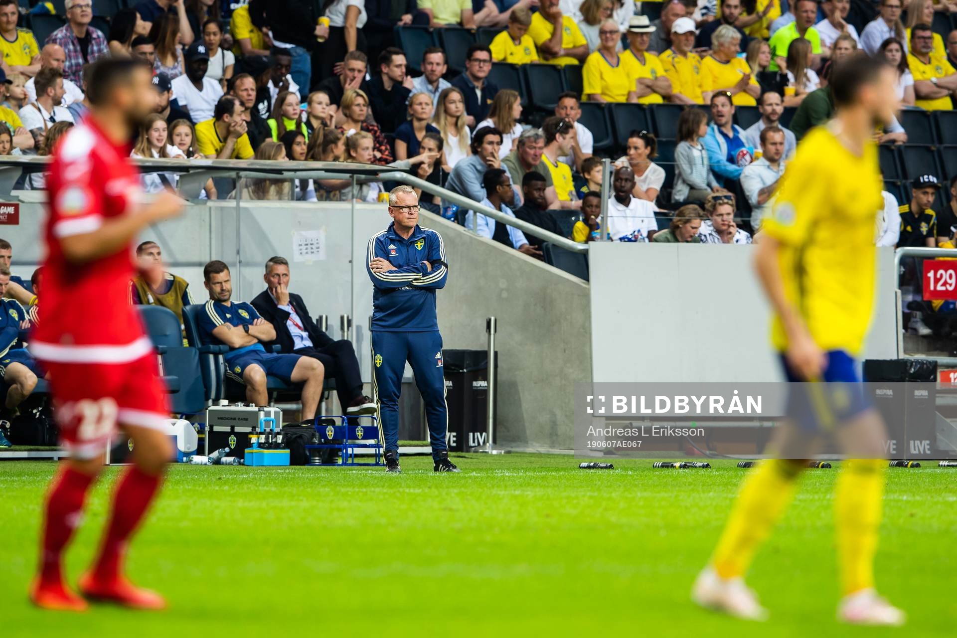 Head coach Janne Andersson of Sweden