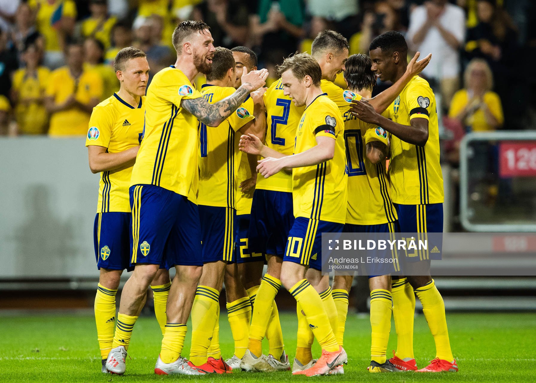 Ludwig Augustinsson, Pontus Jansson, Emil Forsberg, Mikael