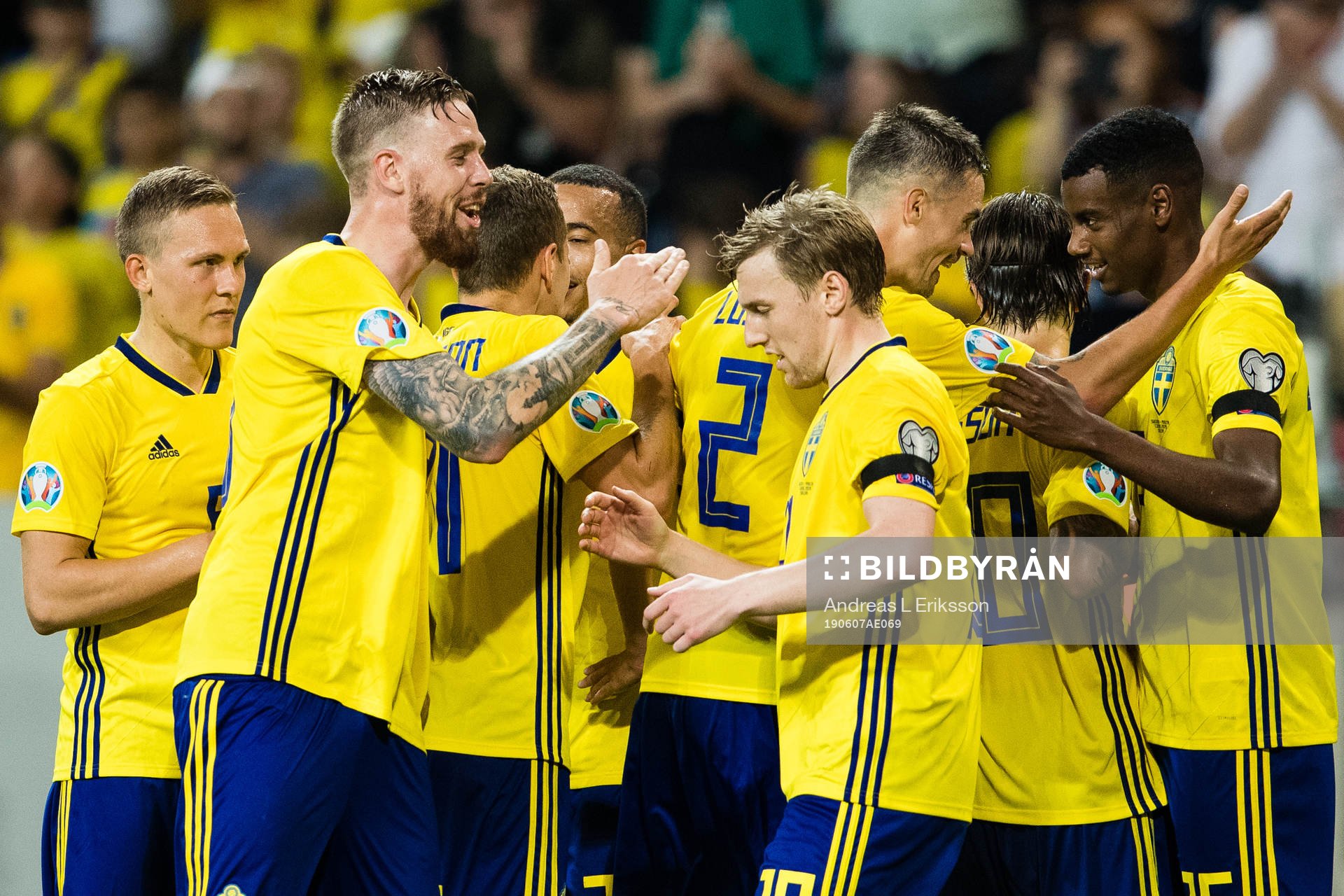 Ludwig Augustinsson, Pontus Jansson, Emil Forsberg, Mikael