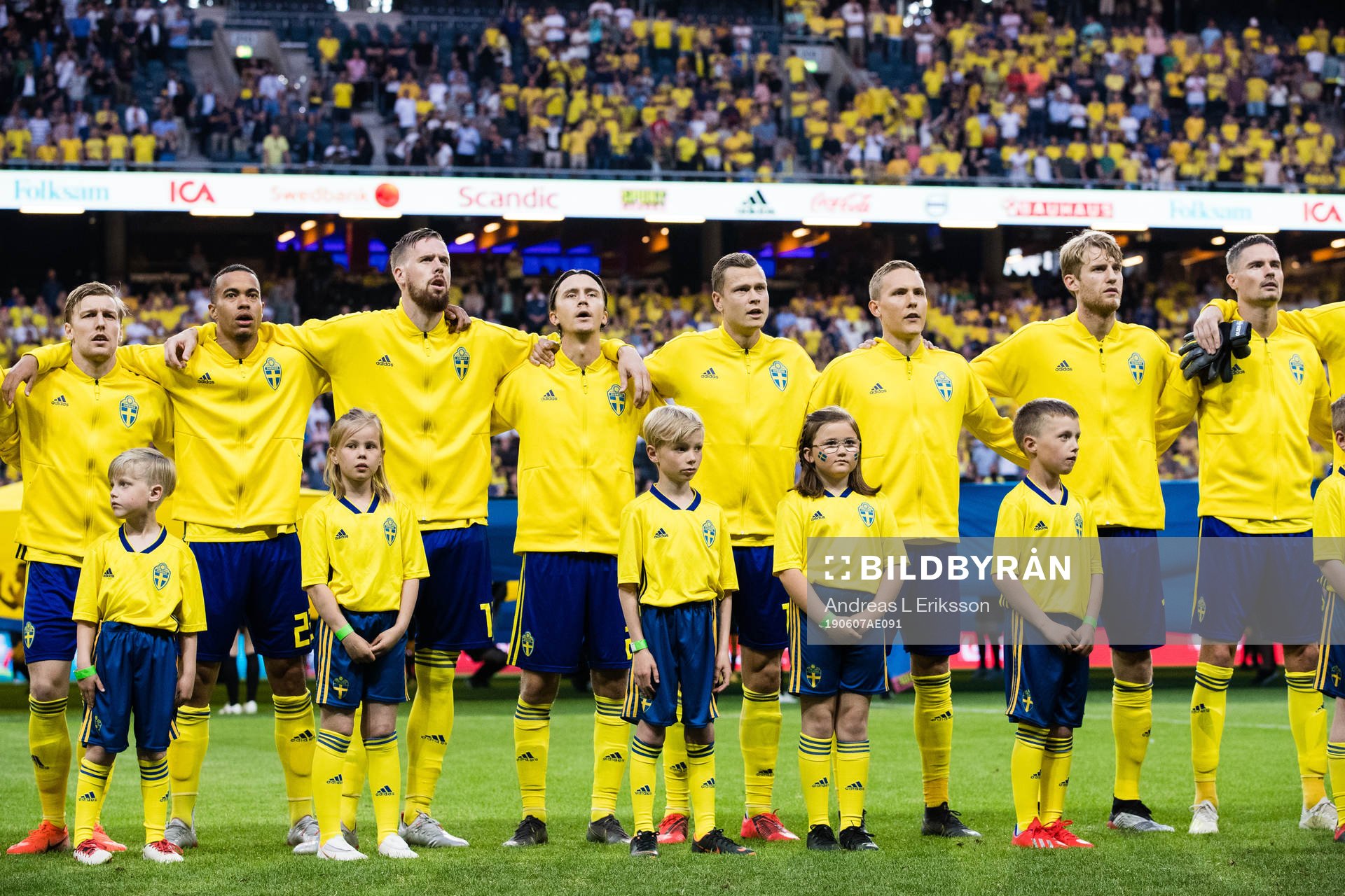 Emil Forsberg, Robin Quaison, Pontus Jansson, Kristoffer