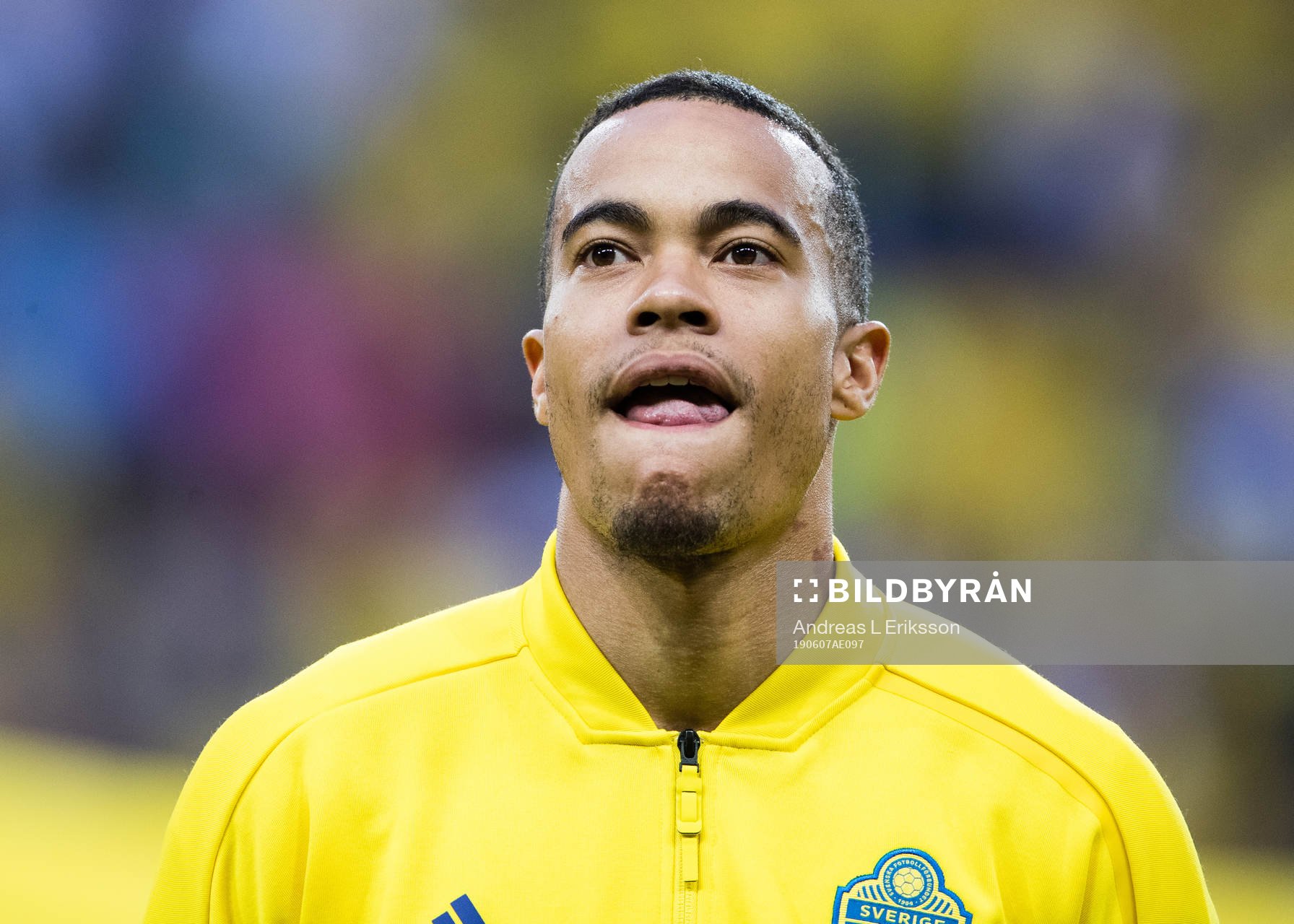 Robin Quaison of Sweden