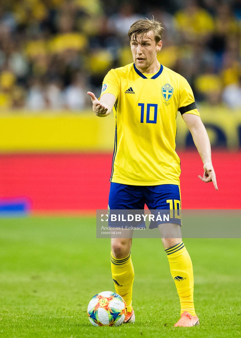 Emil Forsberg of Sweden