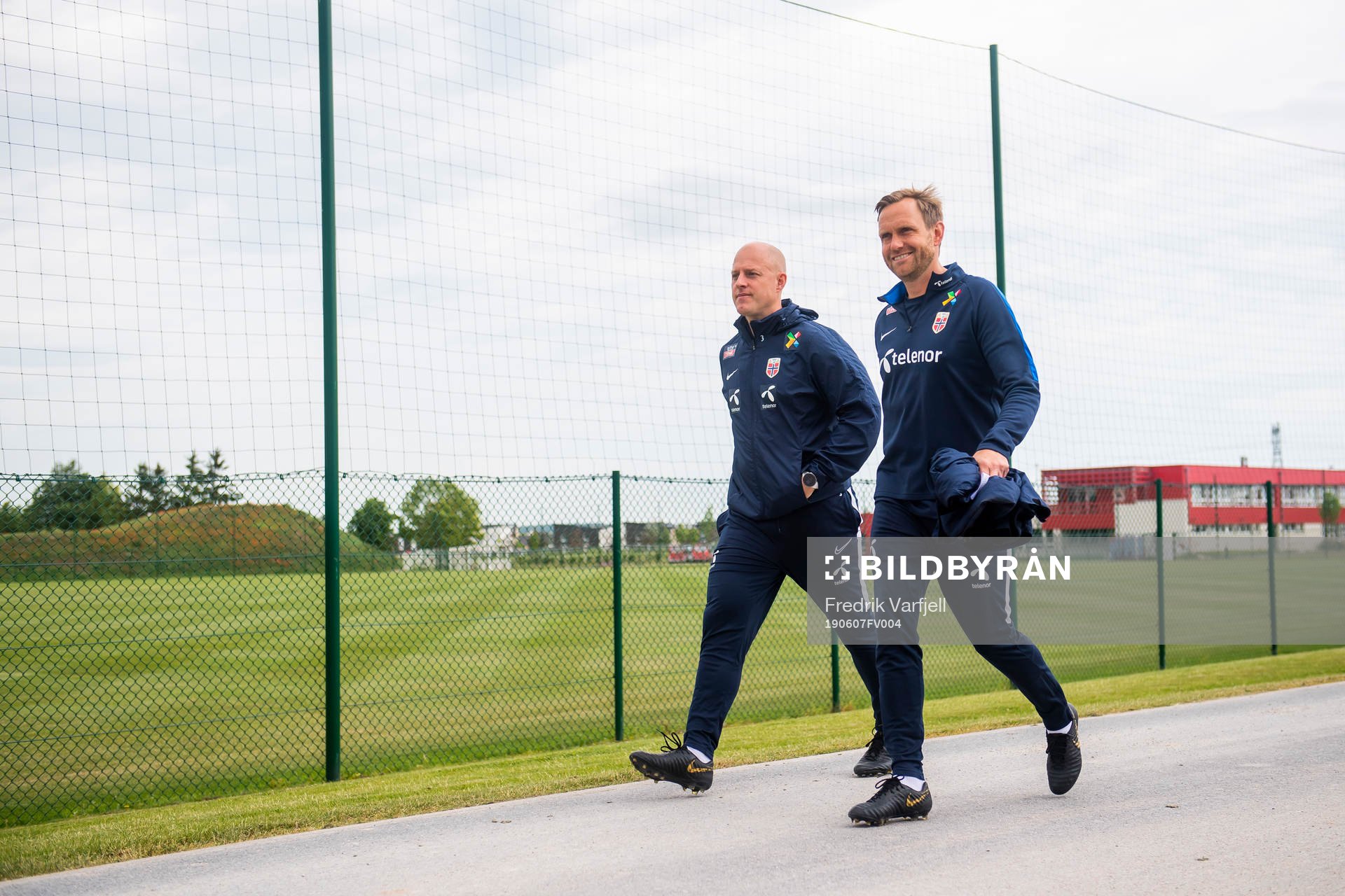 Anders Jacobson, assistant coach of Norway, and Martin