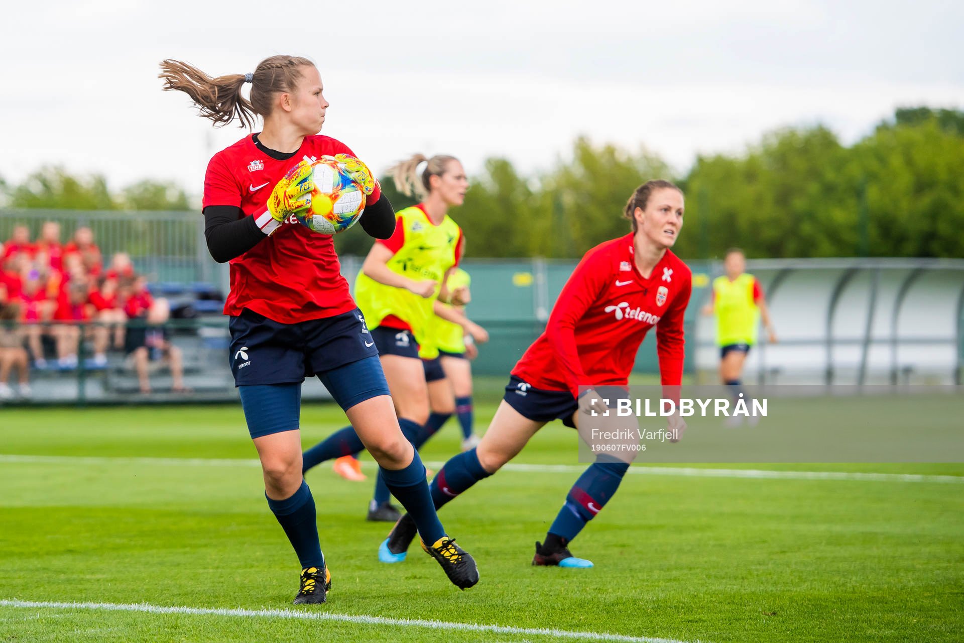 Goalkeeper Oda Maria Hove Bogstad of Norway