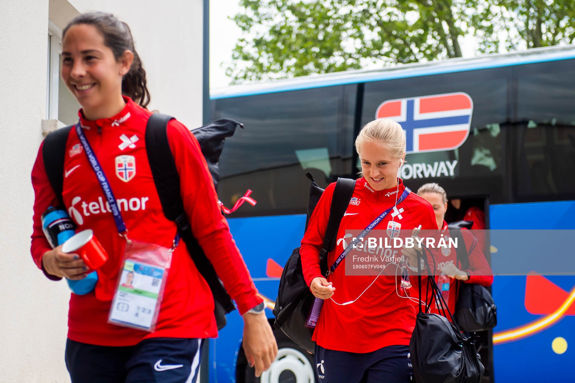 Ingrid Moe Wold and Amalie Vevle Eikeland of Norway