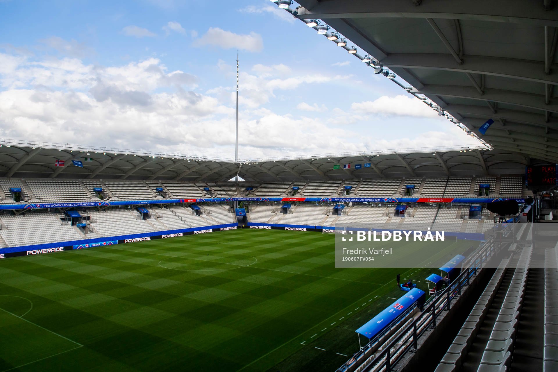 General view of Stade Auguste-Delaune