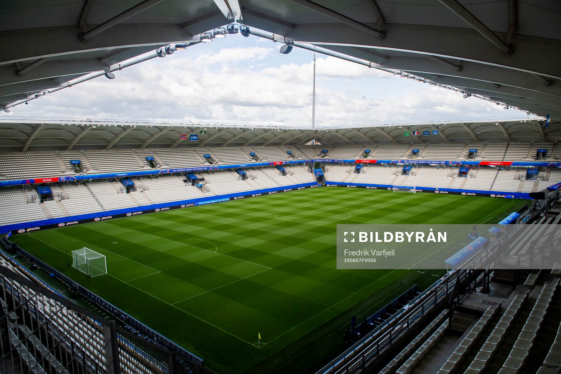 General view of Stade Auguste-Delaune