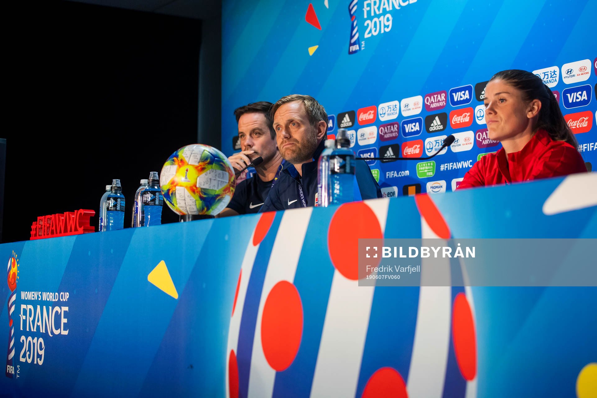 Terje Skeie, head of media of Norway, Martin Sjögren, head