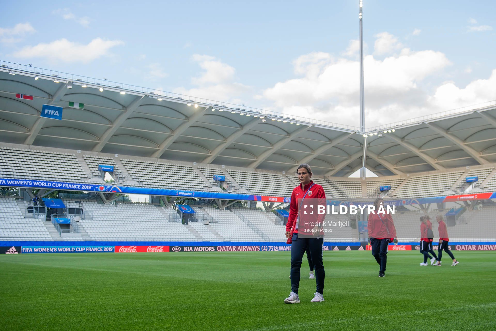Emilie Bosshard Haavi of Norway walks