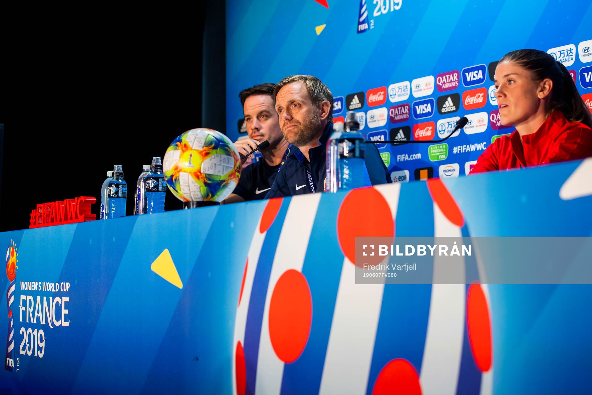 Terje Skeie, head of media of Norway, Martin Sjögren, head
