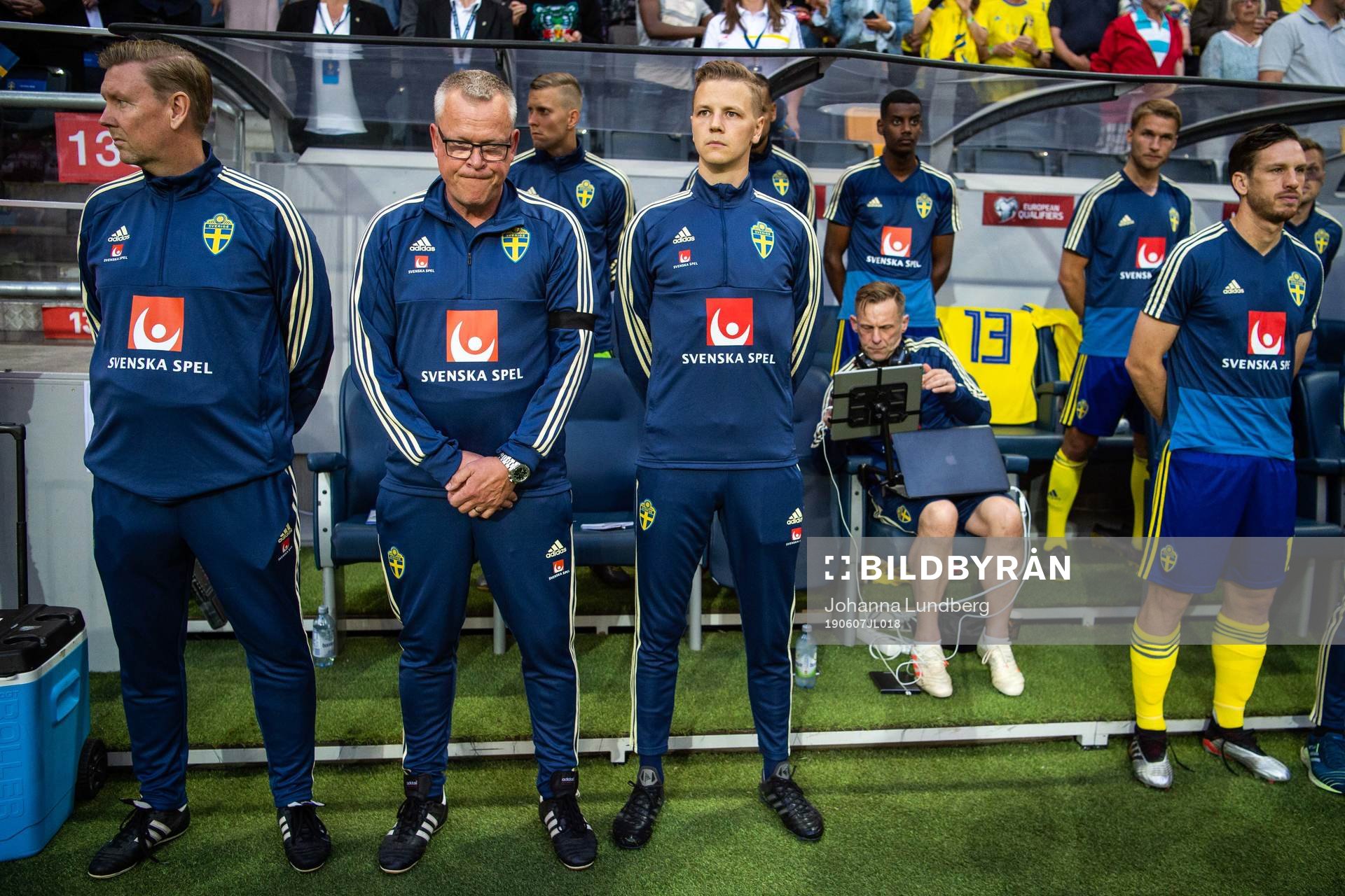 Assistant coach Peter Wettergren and head coach Janne