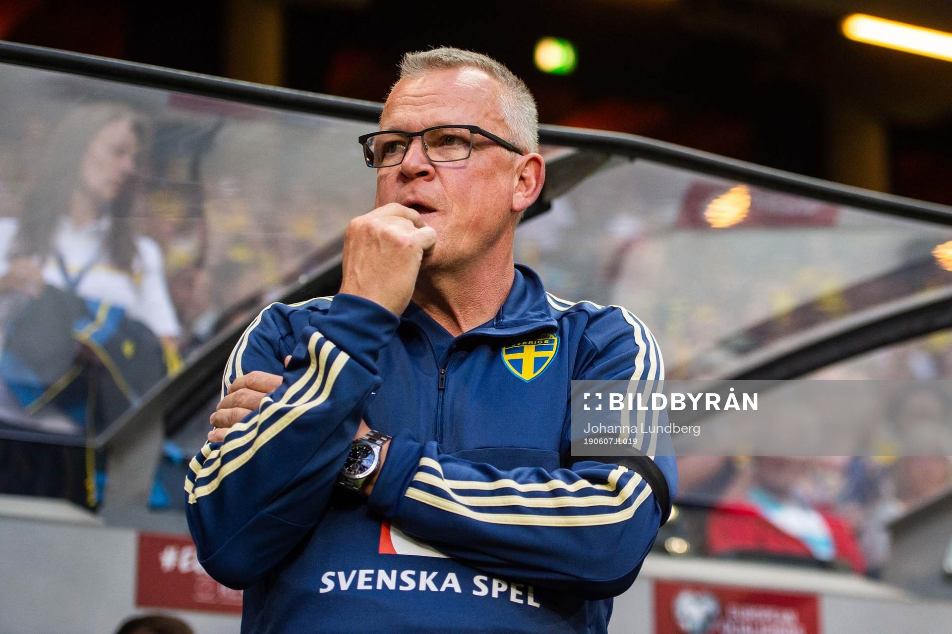 Head coach Janne Andersson of Sweden