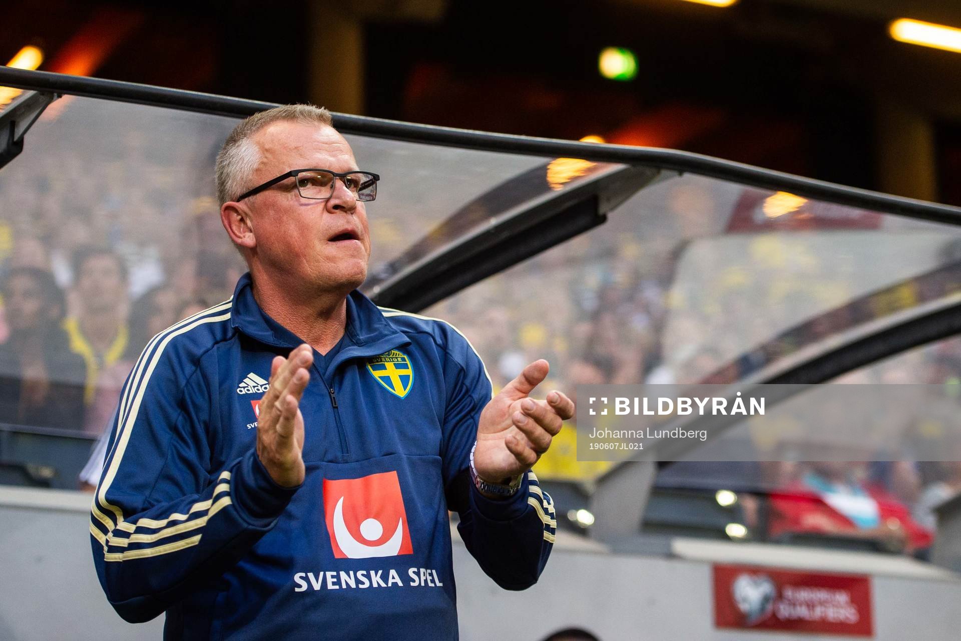 Head coach Janne Andersson of Sweden