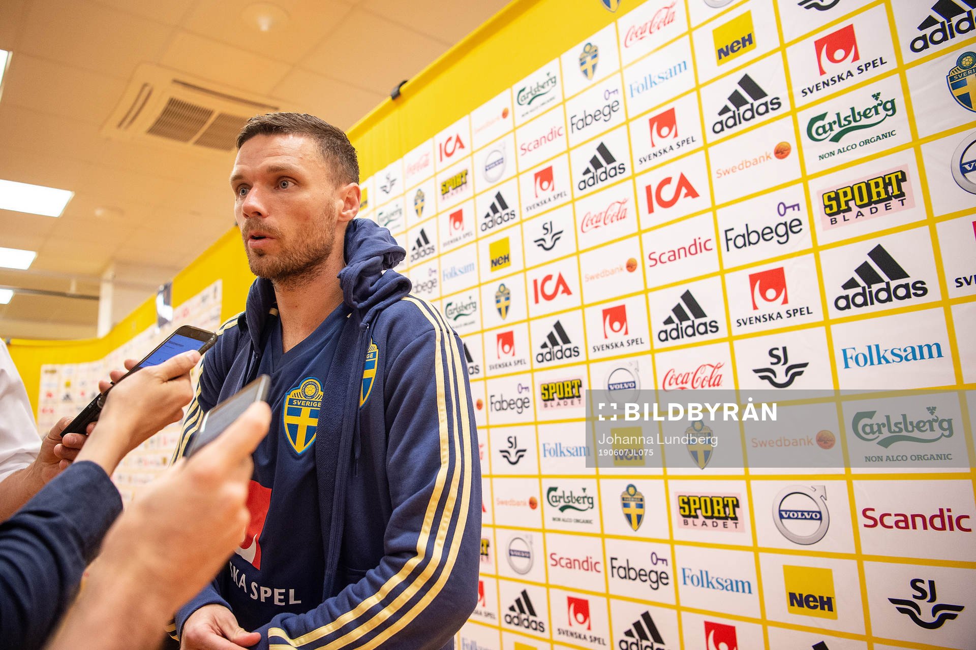 Marcus Berg of Sweden
