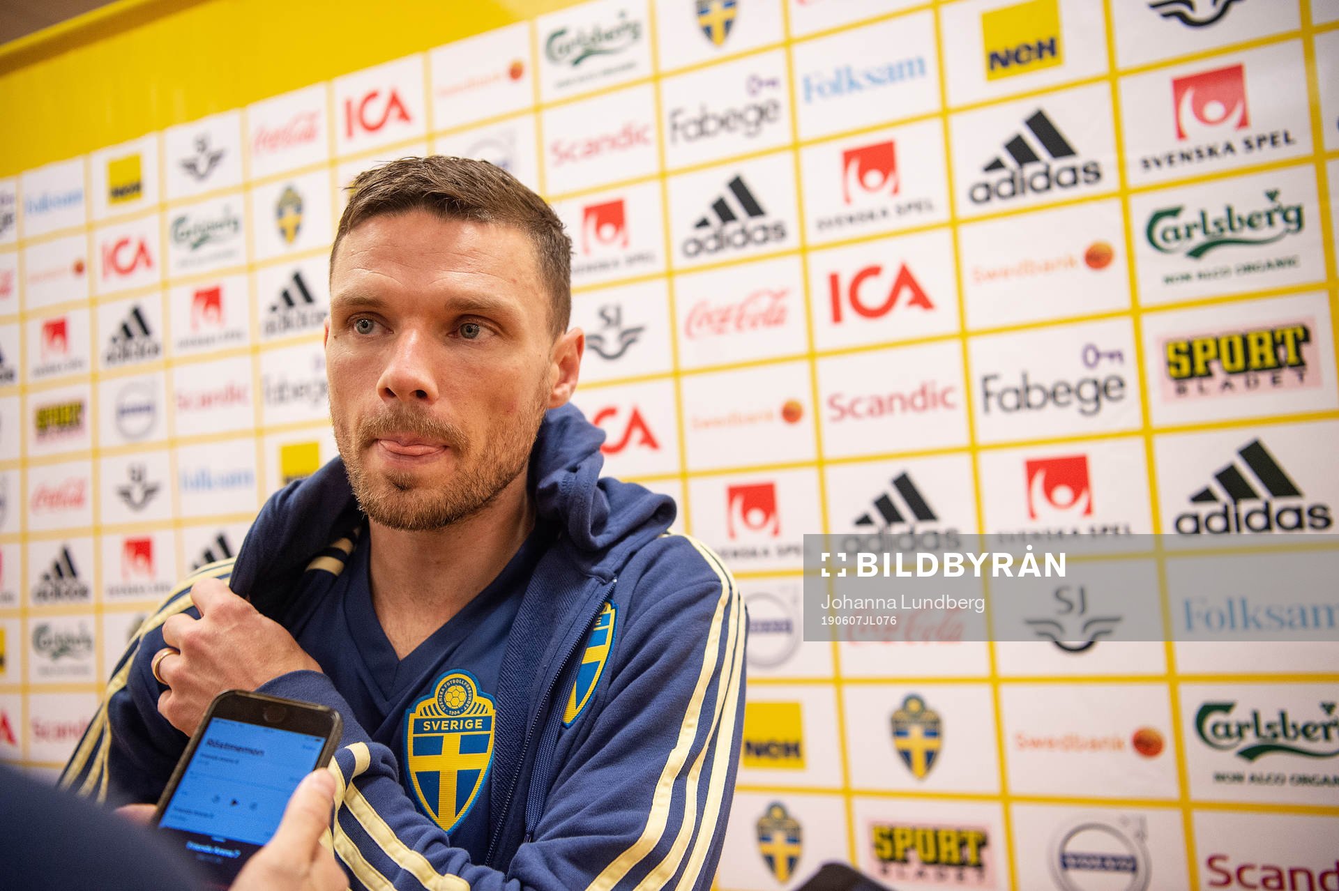 Marcus Berg of Sweden