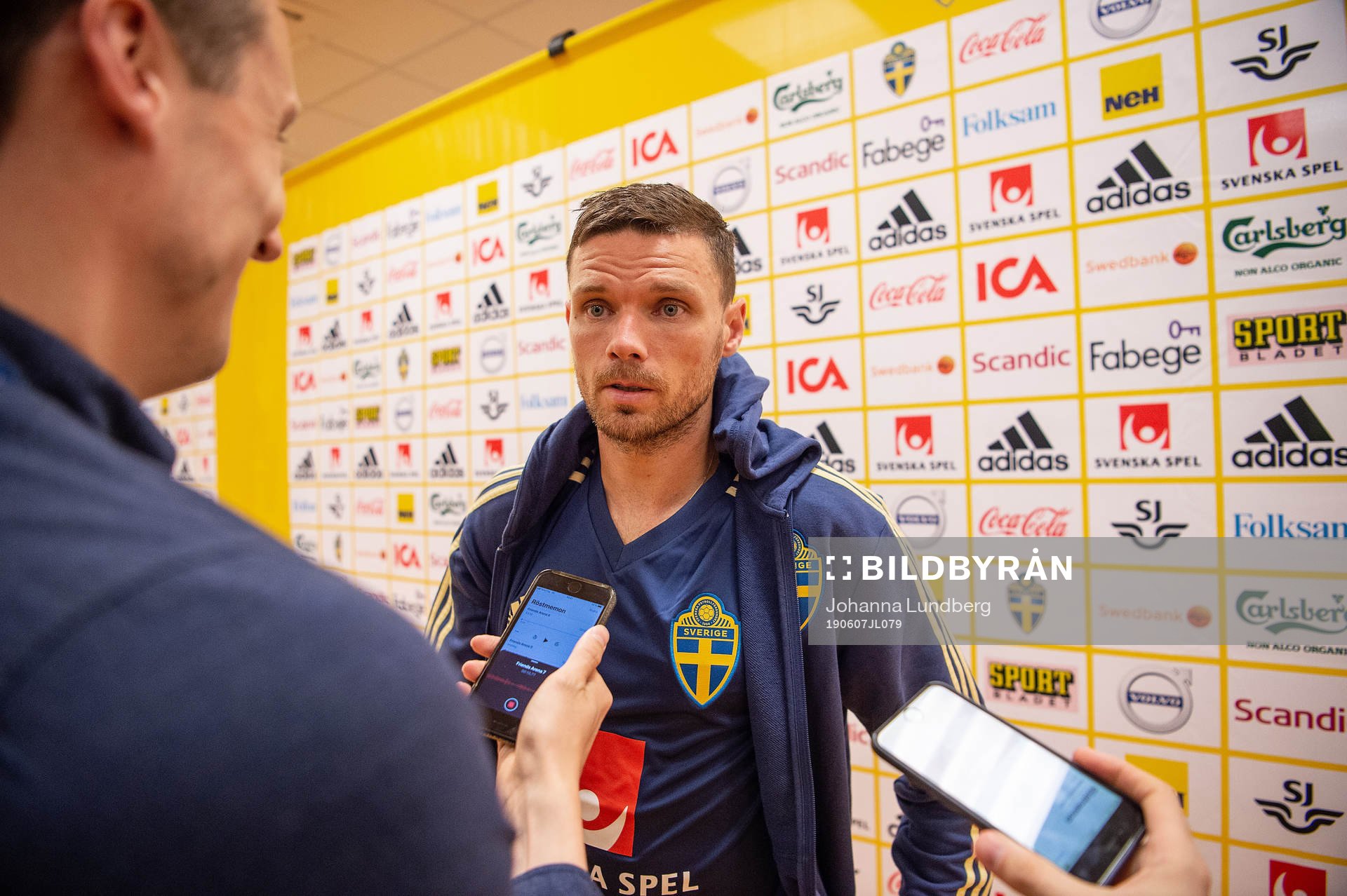 Marcus Berg of Sweden
