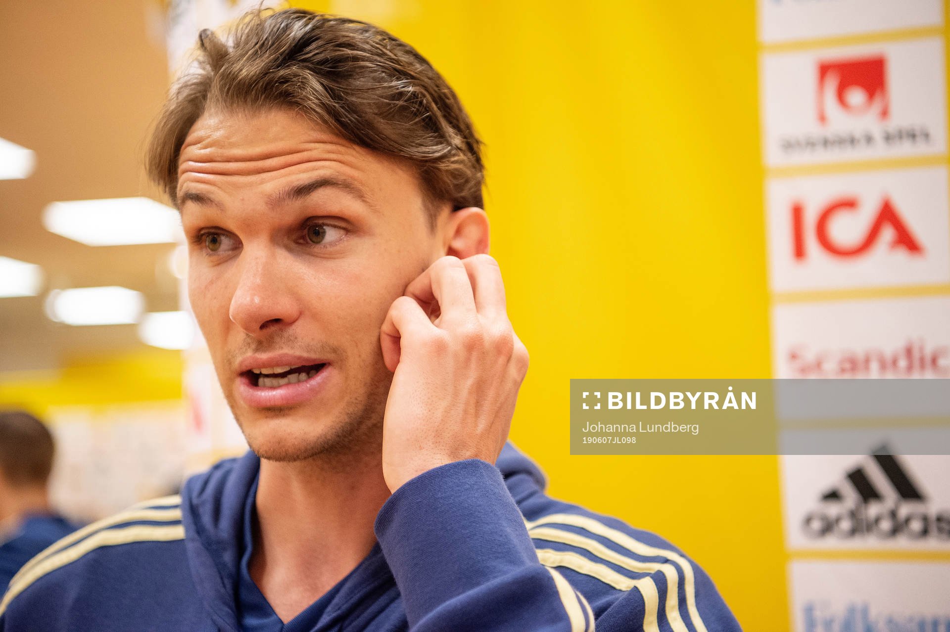 Albin Ekdal of Sweden