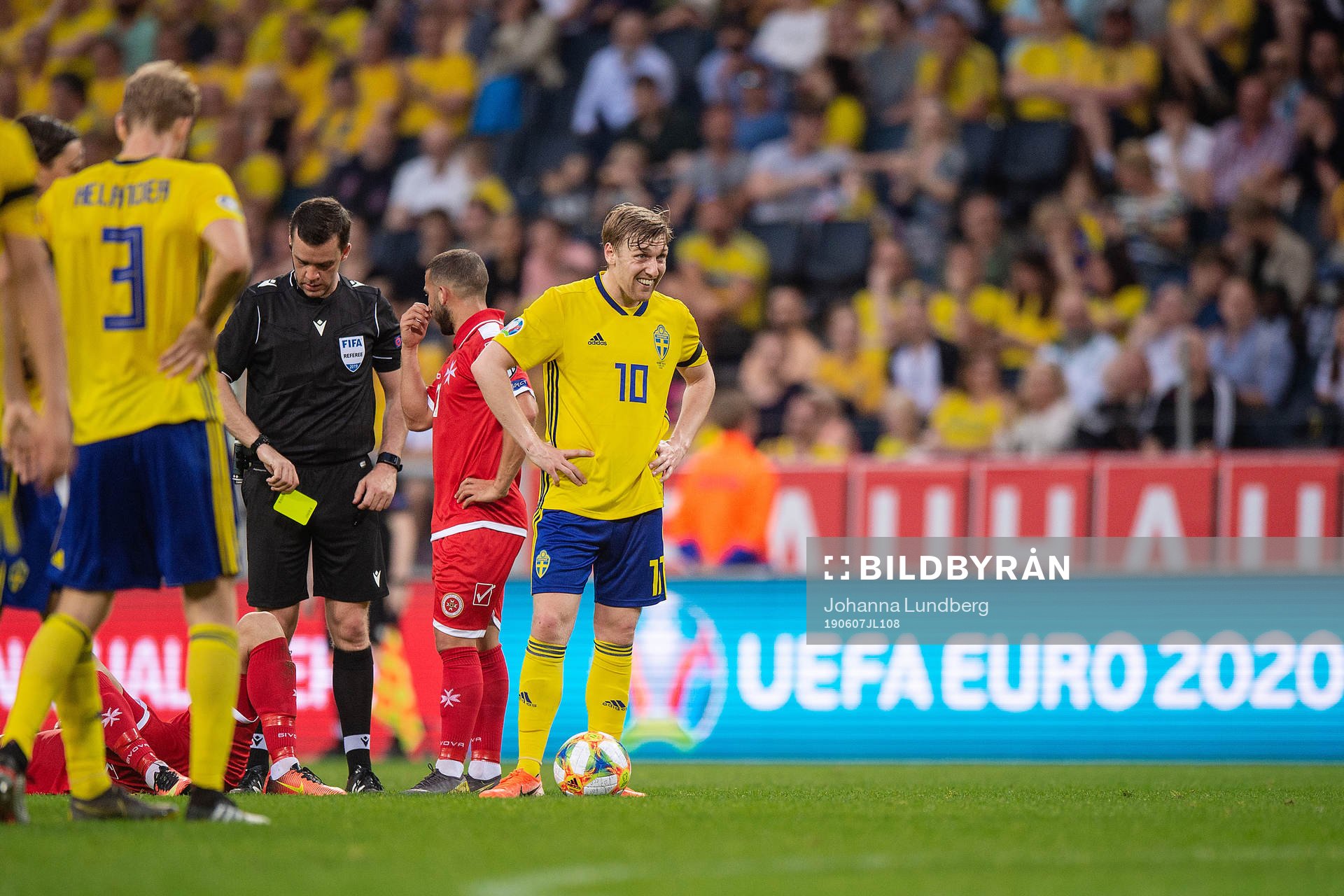 Emil Forsberg of Sweden