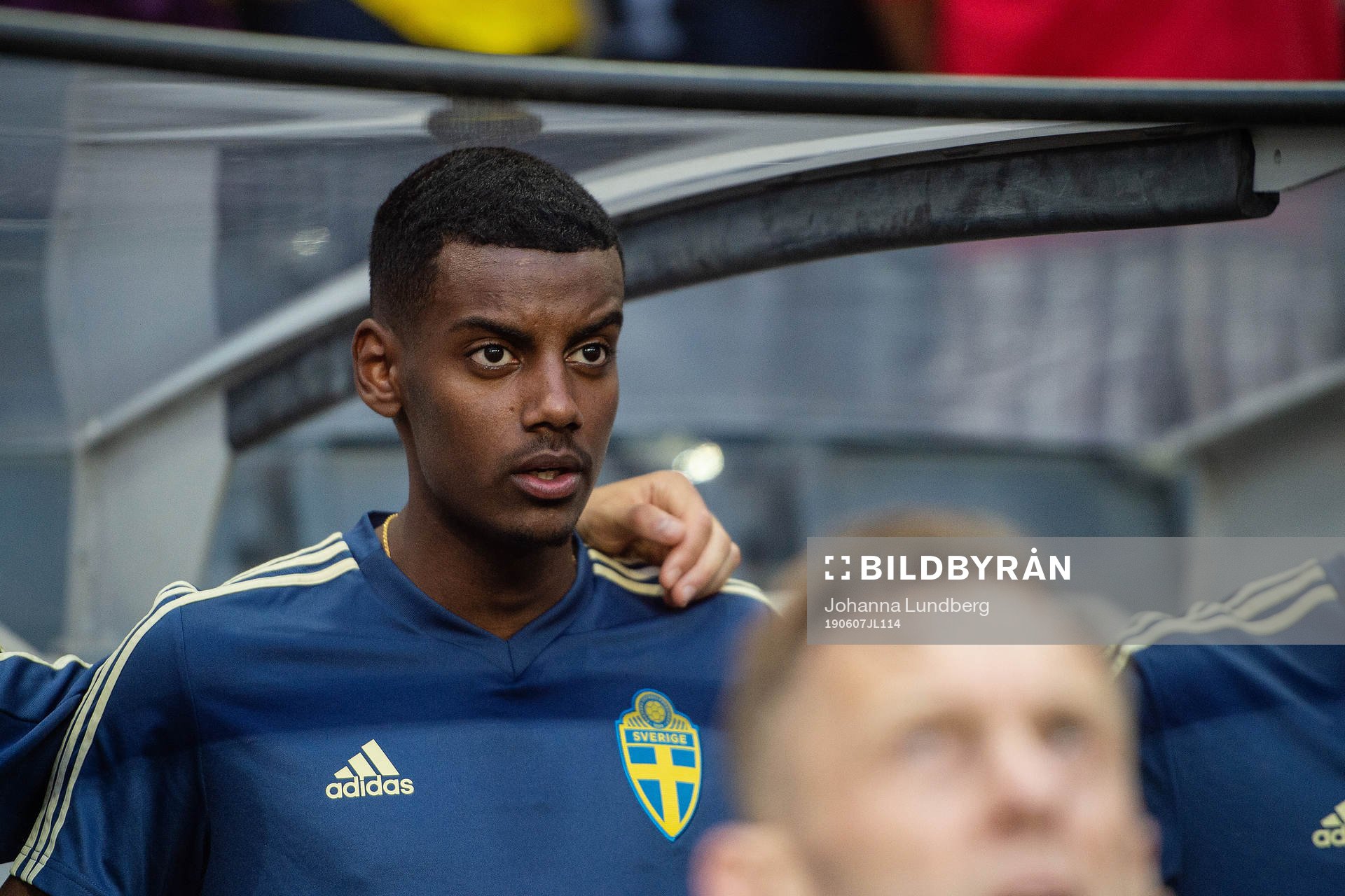 Alexander Isak of Sweden