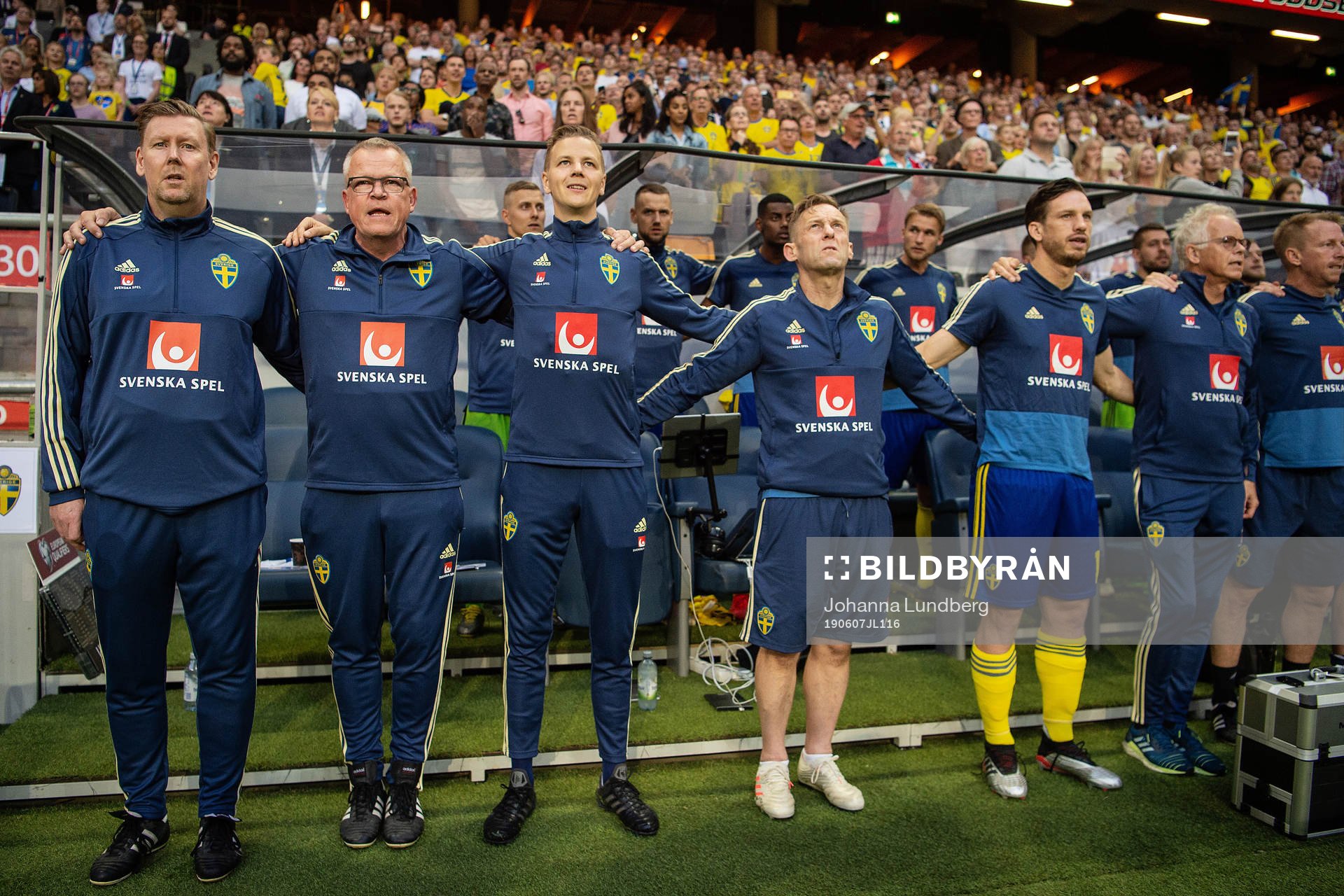 assistant coach Peter Wettergren, head coach Janne