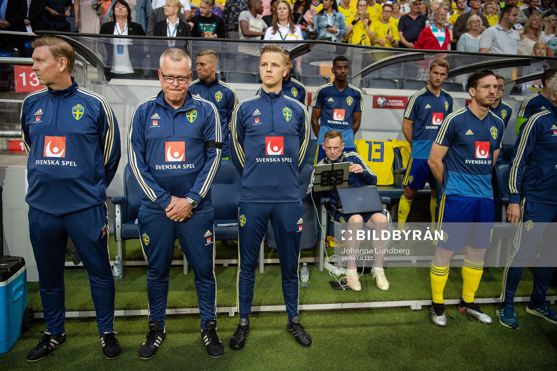 assistant coach Peter Wettergren, head coach Janne