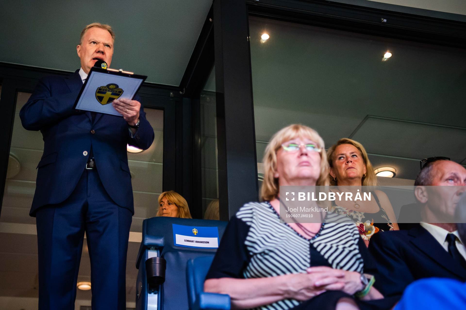 President of the swedish football federation Karl-Erik