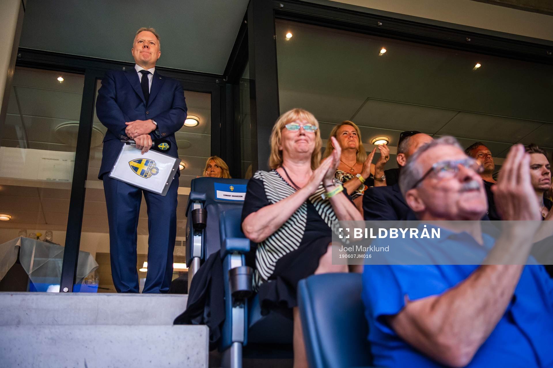 President of the swedish football federation Karl-Erik