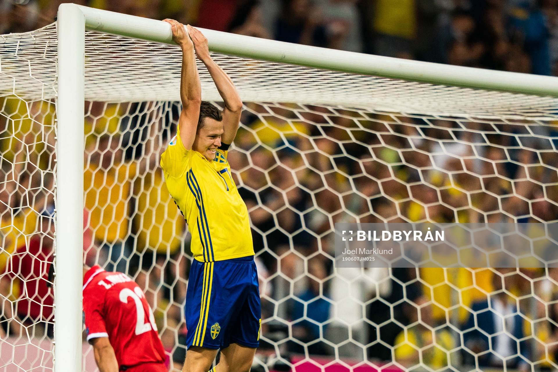 Viktor Claesson of Sweden celebrates