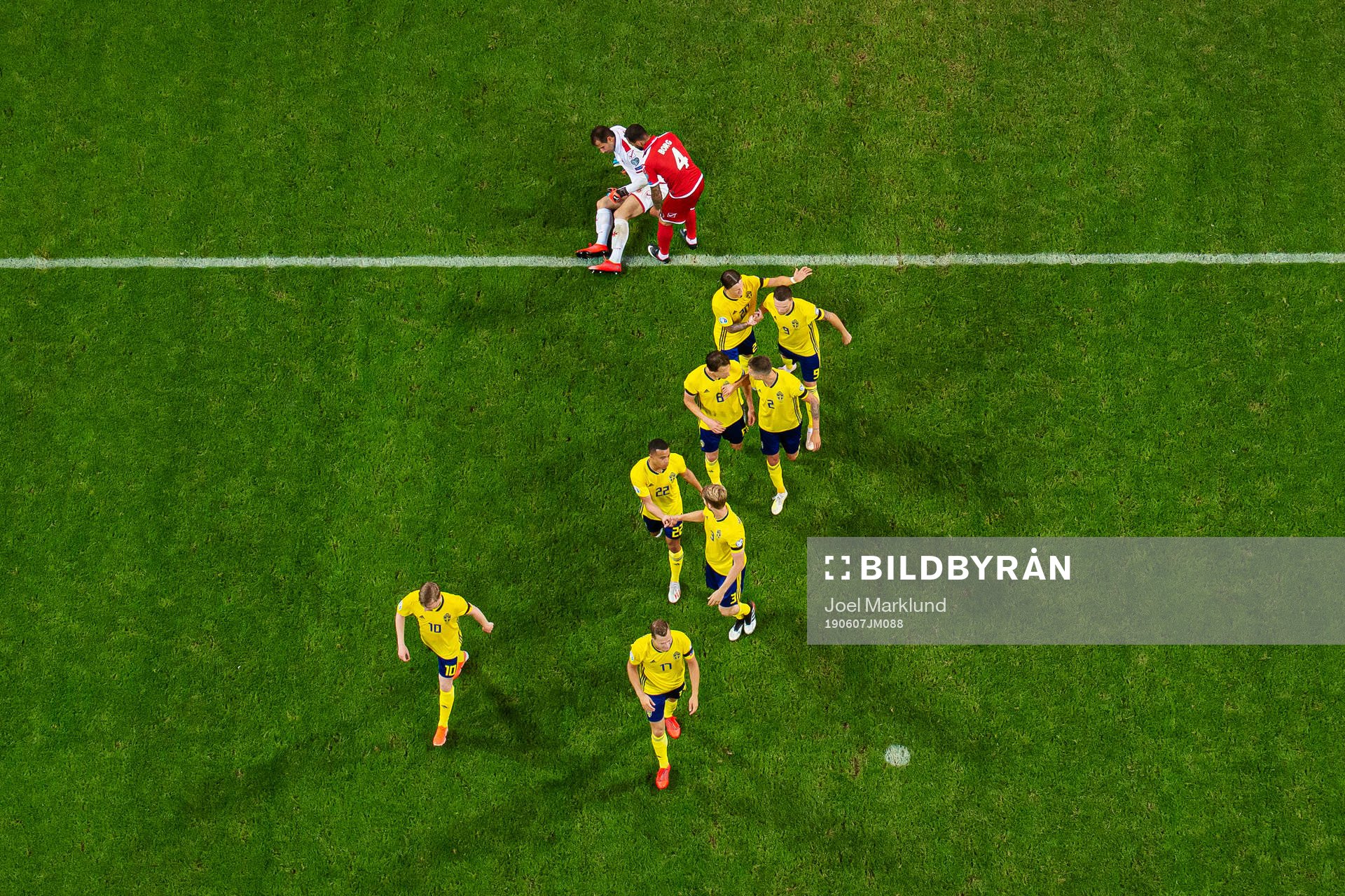 Emil Forsberg, Viktor Claesson, Robin Quaison, Filip