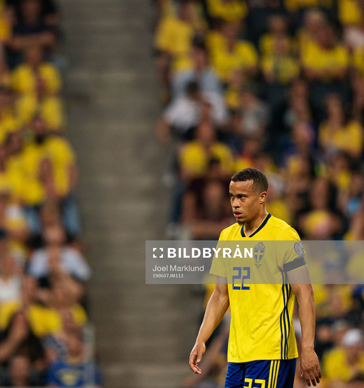 Robin Quaison of Sweden