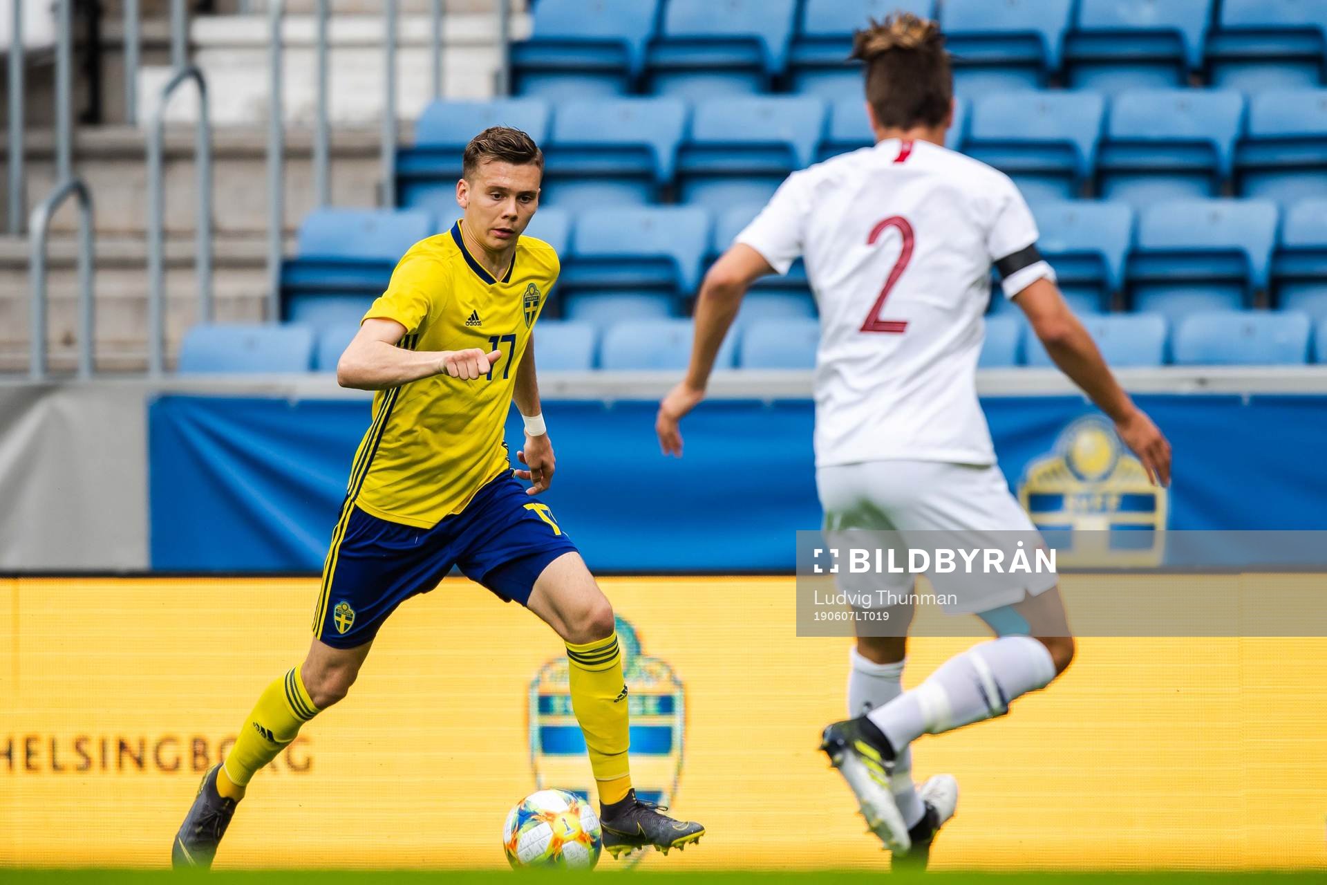 Jake Larsson of Sweden