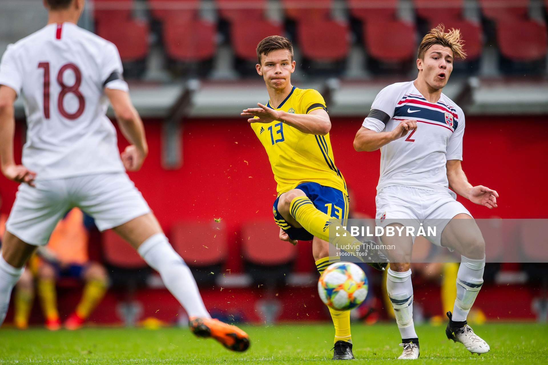 Arvid Brorsson of Sweden and Fredrik André Bjørkan of