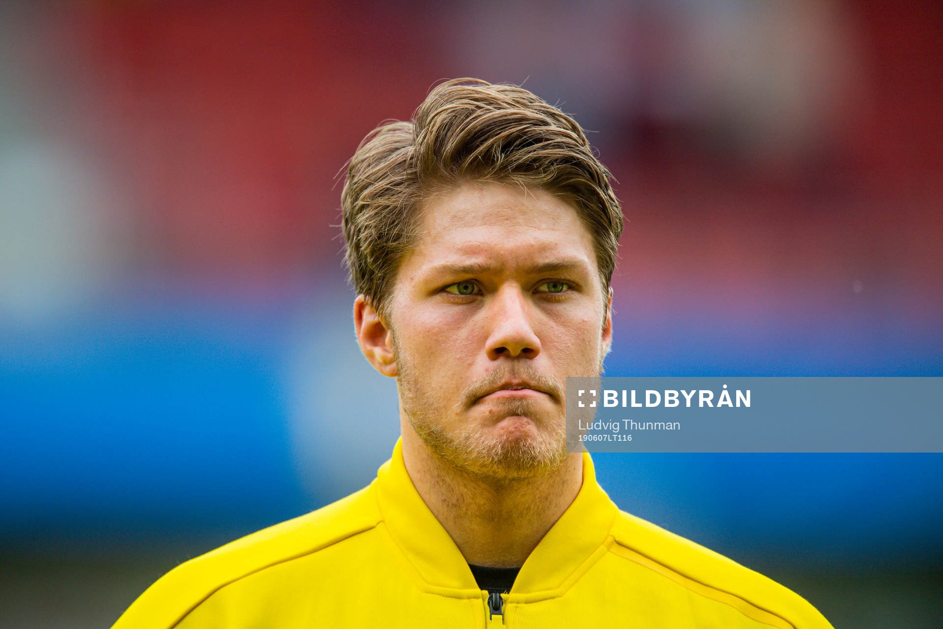 Goalkeeper Kalle Joelsson of Sweden