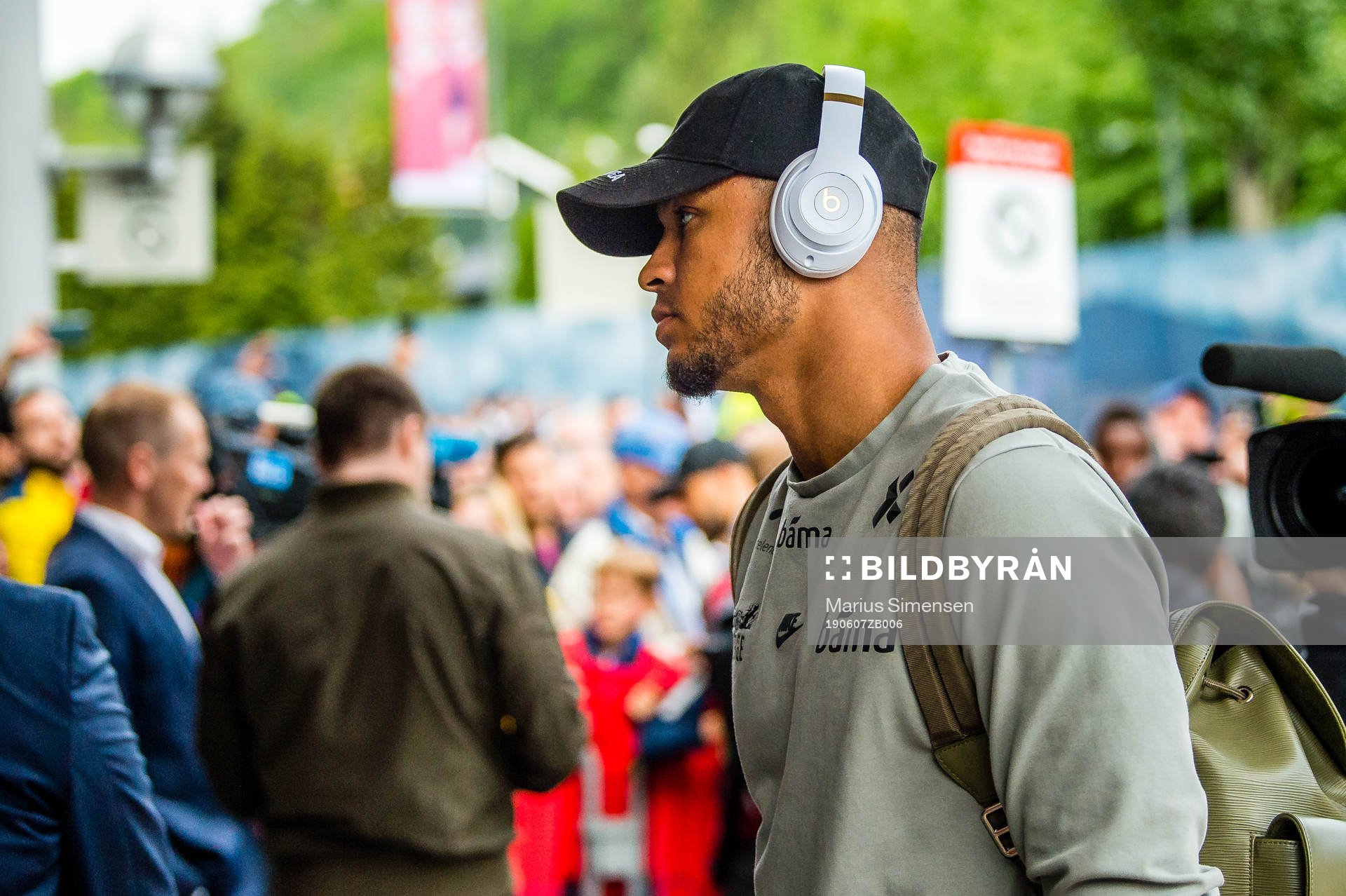 Joshua Christian Kojo King arrives