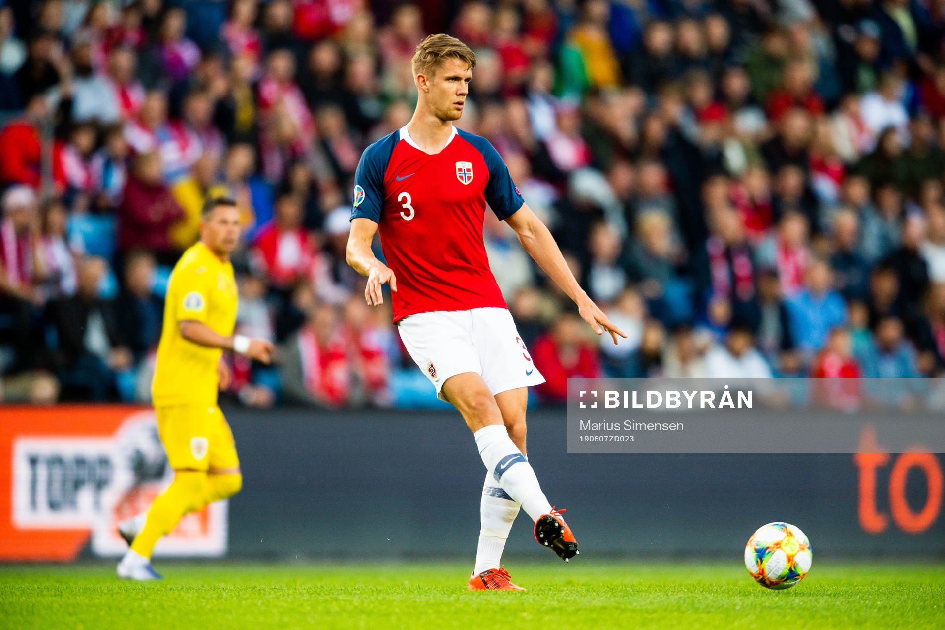 Kristoffer Ajer of Norway