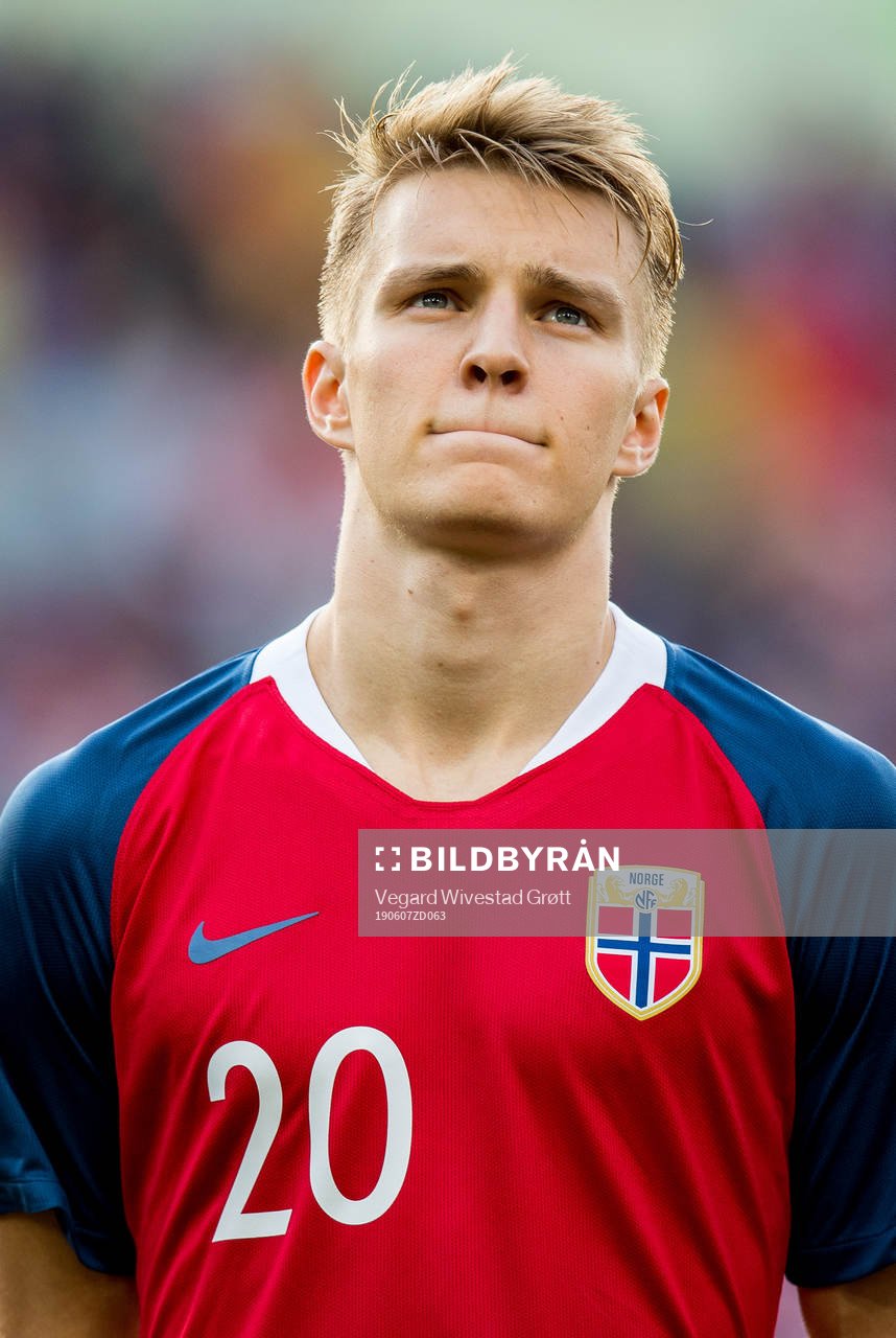 Martin Ødegaard of Norway