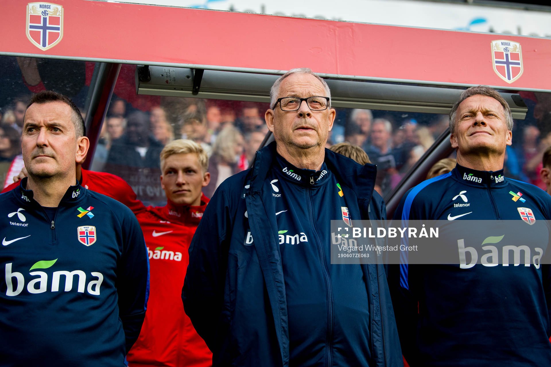 Per Joar Hansen, assistant coach, Lars Lagerbäck, head