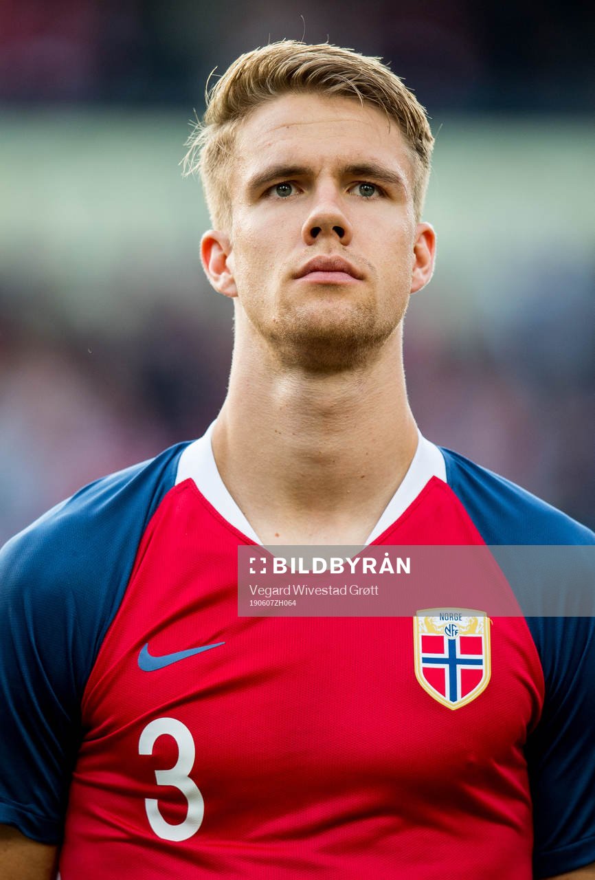 Kristoffer Ajer of Norway