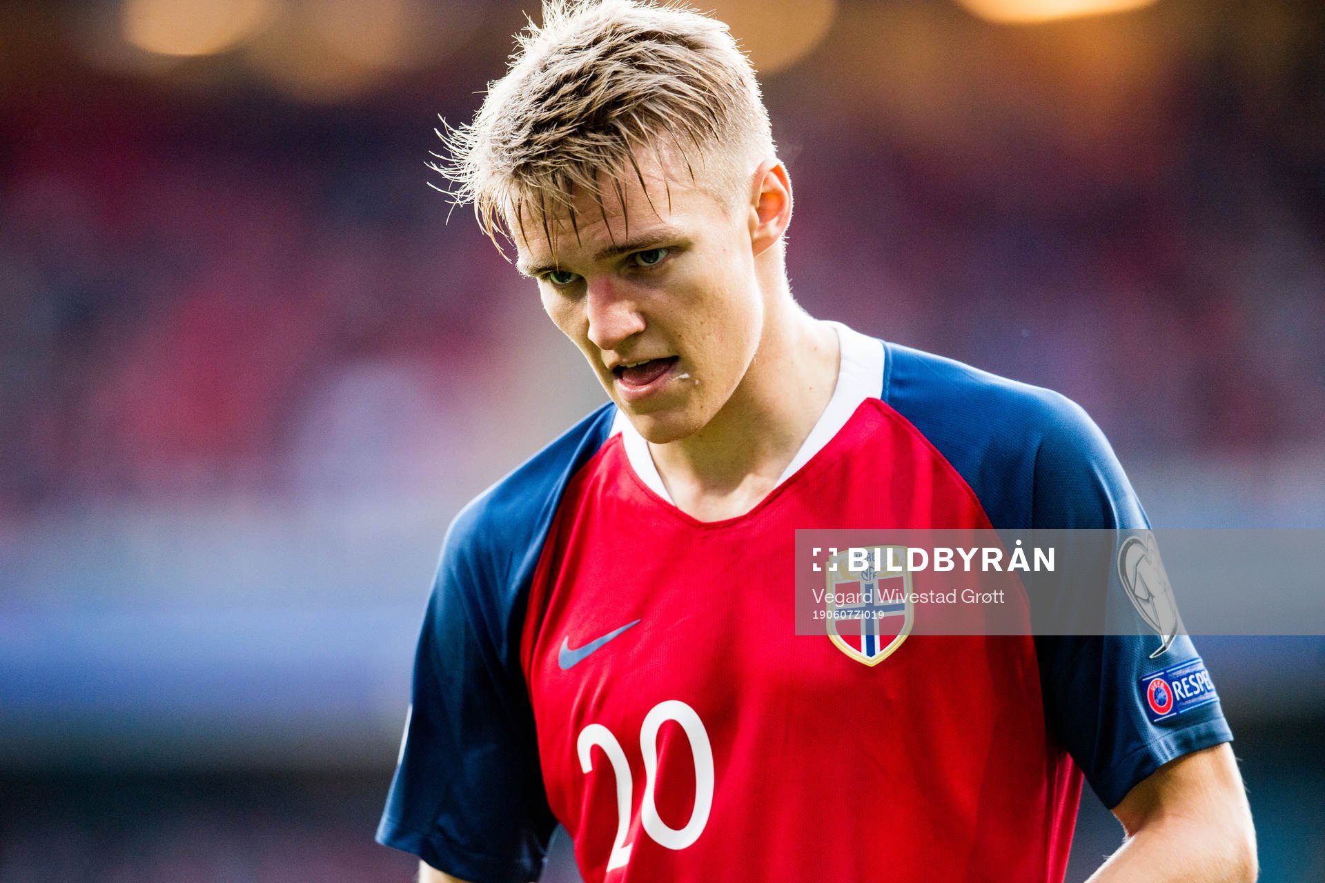 Martin Ødegaard of Norway