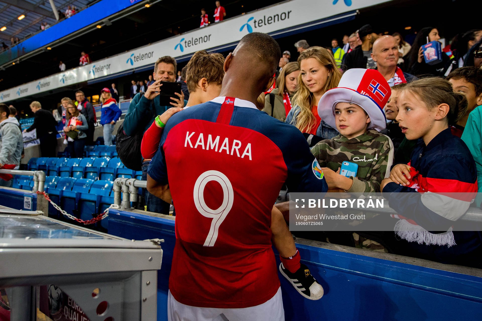 Ola Kamara of Norway